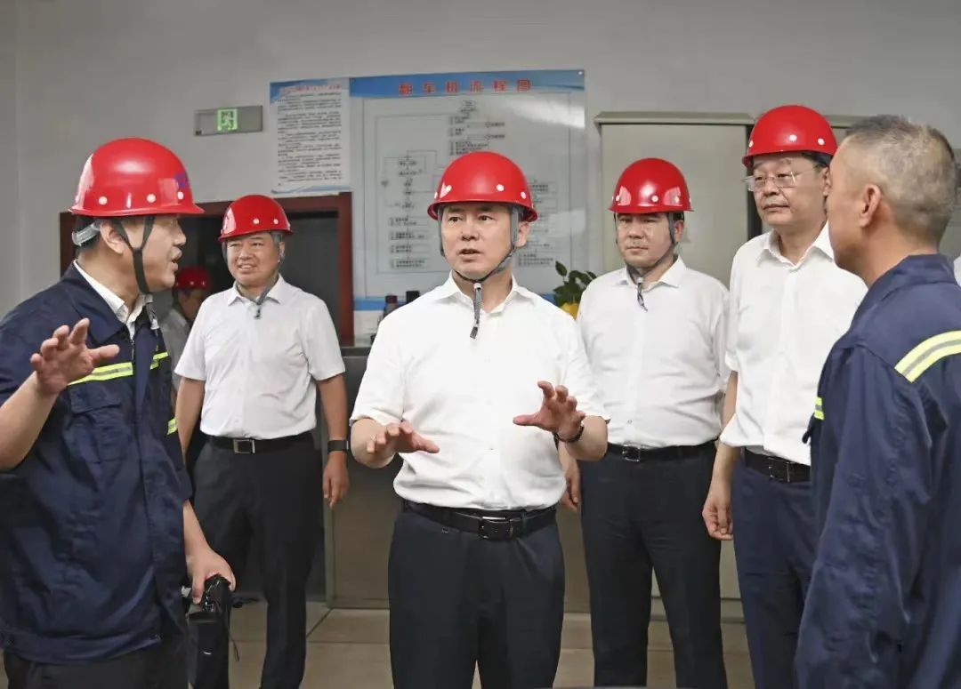 市委書記宋樂偉蒞臨交控港務調(diào)研交通運輸現(xiàn)代化建設重點項目進展情況