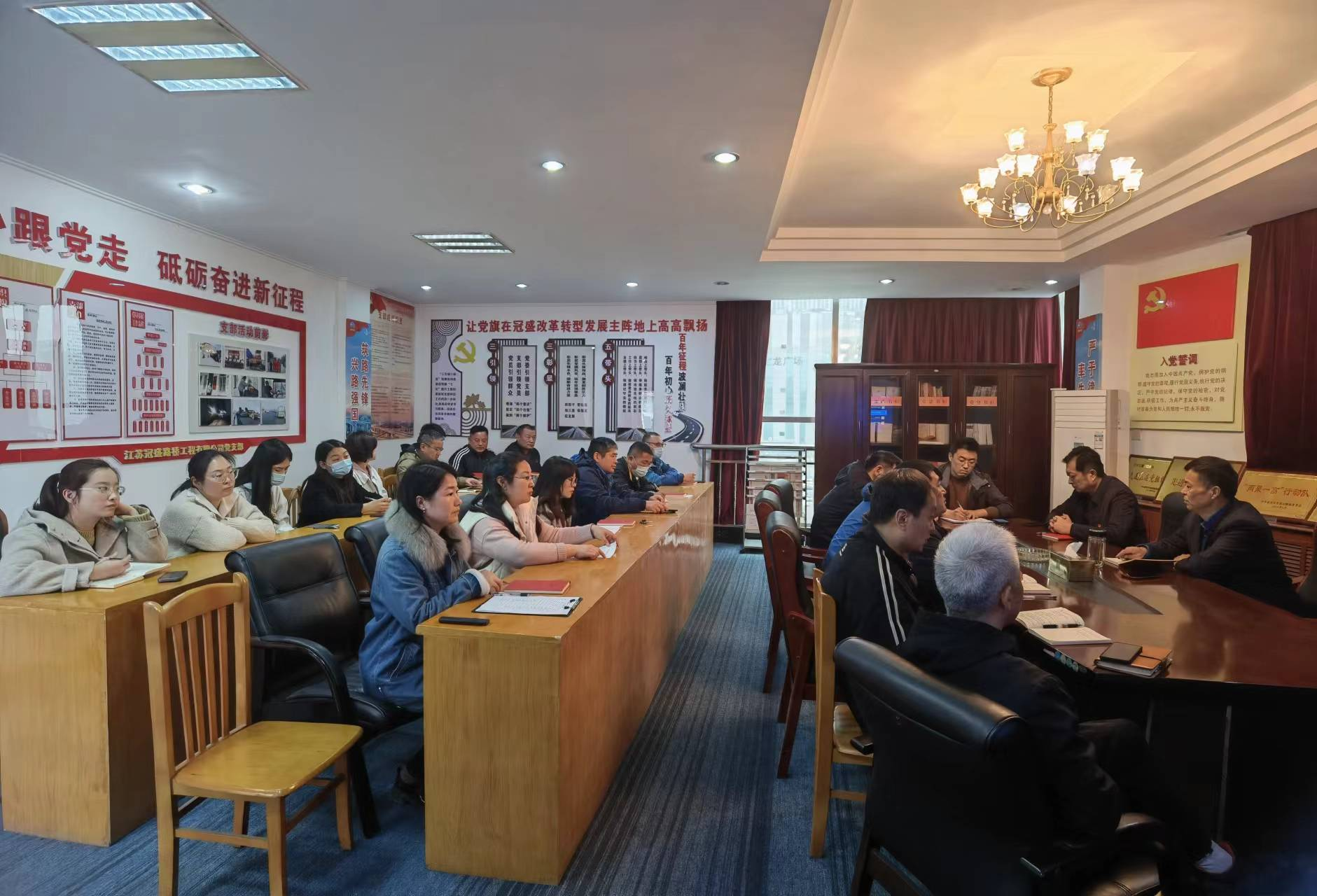 冠盛公司組織開展清明節(jié)主題黨團(tuán)日活動